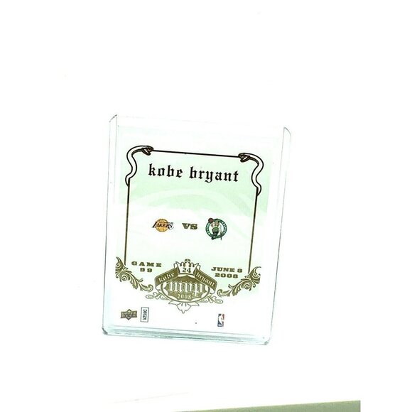 Kobe Bryant Basketball Card MVP 2008 Game 99 Los Angeles Lakers NBA Uppe… - Picture 4 of 6